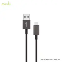在飛比找蝦皮商城優惠-Moshi USB to Micro USB 傳輸線（1m）