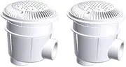 [Hayward] WG1053AVPAK2 1-1/2-Inch White Dual Suction Outlet for Concrete Pools