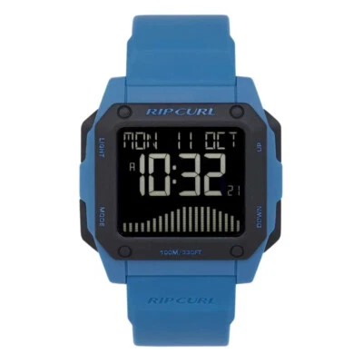 Rip Curl Men's Odyssey Surf Tide Digital Watch in Marine Blue