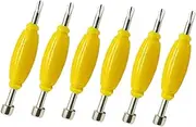 6pcs Fingertip Board Tools Small Precision Screwdriver Set for Fingerboard Repair Metal Plastic Dual Tip Easy Maintenance