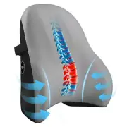 Memory Foam Seat Waist Pillow, for Office Chair, Car, Game Chair Lower Back P...