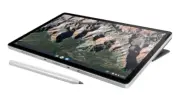 HP - 11" Touch Screen Chromebook Tablet - Qualcomm Snapdragon - 8GB Memory - 64G