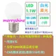 無藍光 保固1年 CNS國家認證 壯格LED燈泡 1.1W_全電壓_E27頭_節能護眼 店長推薦 { 佳博事 }