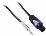 Rockville RCTS1425 25' 14 AWG 1/4" TS to Speakon Speaker Cable 100% Copper