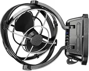 Sirocco Black Fan II - 3 Speed - 12V / 24V