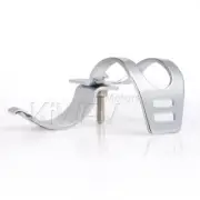 indicator bracket mount clamp-on Chrome cast Steel 30-39mm Fork x2
