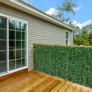 Simulation Fence Network Artificial Green Wall Leaf Greenery Hedges