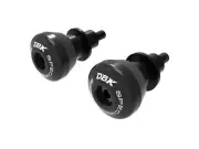 DBK KTM 990 Duke Rear Paddock Stand Slider Bobbins 2024+ - Black