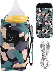 USB Bottle Warmer for Travel, USB Warmer Bottle, Rapid Heating Milk Drink Heat Keeper for Travel, Camping, Outdoor Shopping