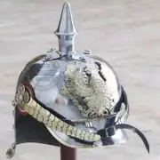 Leather German Pickelhaube Helmet Prussian Helmet WW1 helmet Vintage Handmade