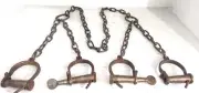 Handcuffs 4 lock l Iron Hand & Leg Handcuffs Style Shackles Hand cuffs