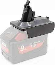 Adapter 18V Lithium Battery Converter. Compatible for Dyson V6 Series Vacuum Cleaner Tool DC58/SV11/SV10(B)