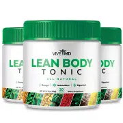 (3 Pack) Lean Body Tonic, Lean Body Tonic Keto Powder for Weight Loss (8.25Oz)