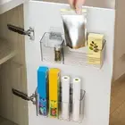 Weight-bearing Cabinet Organizer Door Storage Rack Wall Mounted Kitchen Cupboard