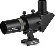 LAPOOH Star Finder 6 * 30mm 90-Degree Right-Angle Left and Right Inverted Image with Crosshair Alloy High-Clear Astronomical Accessories