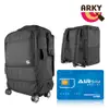 ARKY Titantour挑擔包 多功能收納登機箱保護行李套/後背包+無國界上網卡超值組合
