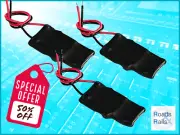 3x iPhone Speaker For Hornby TTS Sound Decoder, Great Sound, Small Size, 8 Ohm