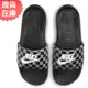 Nike Victori One Slide 男鞋 女鞋 拖鞋 休閒 柔軟 格紋 黑【運動世界】CN9678-004