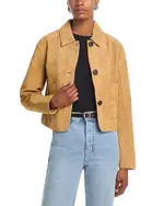 Blanknyc Suede Cropped Jacket