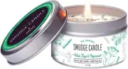 Soul Sticks White Sage and Peppermint Smudge Candle Wax Soy Based 100g
