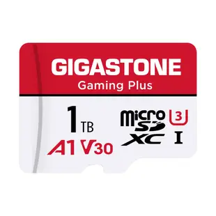 【GIGASTONE】遊戲記憶卡1T/512G/256G A1 V30 U3｜台灣製造/Switch/microSD