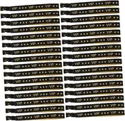 LIGHTAOTAO 50pcs Bracelets Wristbands Custom Designs for Concerts Parties and Events