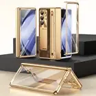 Hinge Stand Case for Samsung Galaxy Z Fold6 5 4 with Screen Protector + Stylus