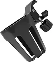 GANAZONO Stroller Cup Holder Drink Rack for Strollers Wheelchairs Bicycles Trolleys Fits Cups Water Bottles Travel Mugs Durable Stable Design