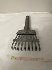 Small Garden Leaf Hand Rake Replacement Head Gardening Soil No Handle
