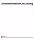 Troubleshooting and Repairing Major Appliances by Eric Kleinert: New