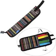 YaSao Special National Style Drum Stick Drumsticks Mallet Bag Case Cotton Material with Hanging Hooks