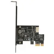 PCIE X1 To USB3.2 PCIE To USB 3.2 Expansion Card Black 5Gbps High Speed PCIE Kit