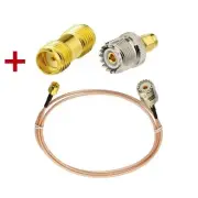 New Cable Adapter For Baofeng CB Adapter For Radio Antenna Handheld Part