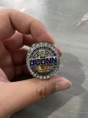 2023 UConn Men’s College Basketball Championship Ring With Display Box