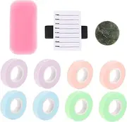 MERRYHAPY 11pc Beauty Salon Lash Extension Kit Eyelash Tapes Grafting Tapes for Makeup Artists Personal Use