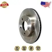 Premium OE Replacement Front Brake Rotors for Jeep Models - Cast Iron, 11.34 in