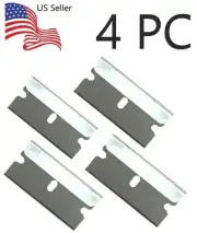 4 pcs Single edge razor blade - stainless steel Scraper Blade
