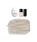 CHANEL LIMITED EDITION HOLIDAY STAY POLISHED GIFT SET TWEED POUCH NEW