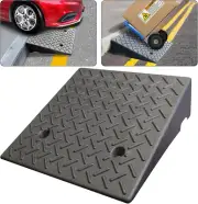 Driveway Curb Ramp - Portable Heavy Duty Rubber Shed & Threshold Ramp for Sidewa