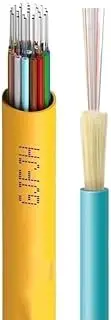 VJSUWI Fiber optic cable 80m 12 cores bundle GJFJV-12 indoor singlemode G652D