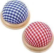 BEBEMOKO 2pcs Cross Stitch Storage Bag DIY Handcraft Sewing Tools Organizer Pin Pouch for Sewing Enthusiasts Attractive Design for Home Use