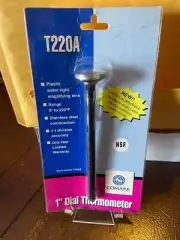 Comark T220A Pocket 1" Dial Food Thermometer for General Testing NEW IN PACKAGE