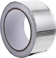 Aluminum Tape Conductive Heat Insulation Foil Tape Adhesive Aluminum Foil for Dryer Vent Insulation (20m)