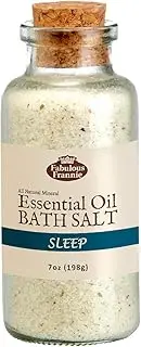 Sleep Therapeuic Mineral Bath Salt - 9oz Made with Pure Essential Oils