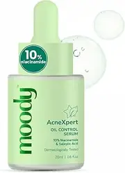 [Moody] AcneXpert 10% Niacinamide Oil Control & Acne Correction Serum With Azelaic & Salicylic Acid, 20 ml