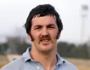 Hawick RFC and Scotland rugby union player Alan Tomes, circa 1980 - Old Photo