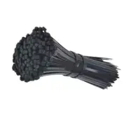 4.8*300MM Cable Ties Zip Ties Nylon UV Stabilised 2000x Black Cable Tie New