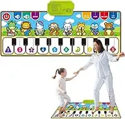 Piano Mat | Floor Musical Mat Kids Play - Boys Girls Educational Electronic Carpet Early Learning Logical Thinking for Travel, Home