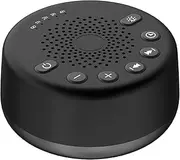 Easysleep Sound White Noise Machine with 25 Soothing Sounds with Memory Function 32 Levels of Volume and 5 Sleep Timer Powered by AC or USB for Sleeping Relaxation.