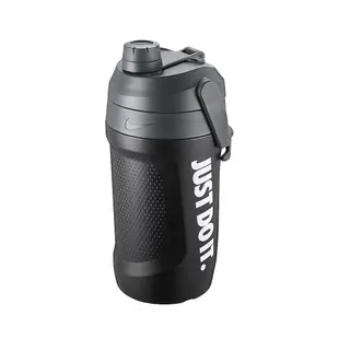 NIKE FUEL JUG 大口徑霸水壺 大容量 運動水壺 1180 ML旋蓋 40OZ 黑 N100311005840